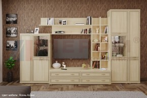 Гостиная Карина Композиция 5 (Ясень Асахи) в Ялуторовске - yalutorovsk.ok-mebel.com | фото