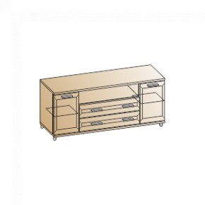 Гостиная Мелисса Композиция 12 (Ясень Асахи) в Ялуторовске - yalutorovsk.ok-mebel.com | фото 6