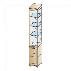 Гостиная Мелисса Композиция 7 (Акация Молдау) в Ялуторовске - yalutorovsk.ok-mebel.com | фото 3