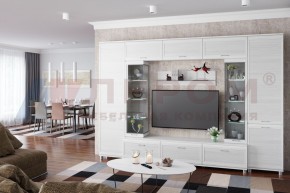 Гостиная Мелисса Композиция 8 (Снежный Ясень) в Ялуторовске - yalutorovsk.ok-mebel.com | фото