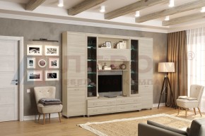 Гостиная Мелисса Композиция 9 (Ясень Асахи) в Ялуторовске - yalutorovsk.ok-mebel.com | фото