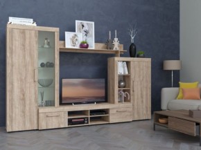 Гостиная МИРАЖ-1 (Дуб баррик) в Ялуторовске - yalutorovsk.ok-mebel.com | фото