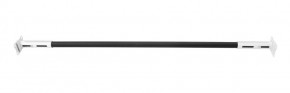 Турник раздвижной 1250-1500 цв. белый-черный FLEXTER PROFI в Ялуторовске - yalutorovsk.ok-mebel.com | фото