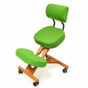 Коленный стул со спинкой Smartstool KW02В + Чехлы в Ялуторовске - yalutorovsk.ok-mebel.com | фото 6