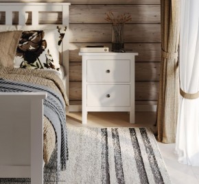 Комод 02 Кантри белый с двумя ящиками в Ялуторовске - yalutorovsk.ok-mebel.com | фото 4
