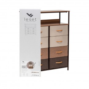 Комод Leset Локи 8 ящ. с полкой в Ялуторовске - yalutorovsk.ok-mebel.com | фото 10