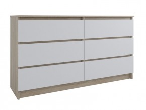 Комод МОРИ МК 1380.6 (Дуб Сонома/Белый) в Ялуторовске - yalutorovsk.ok-mebel.com | фото