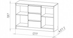 НИЦЦА-5 Комод (НЦ.05) в Ялуторовске - yalutorovsk.ok-mebel.com | фото 2