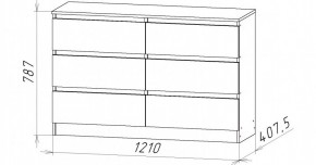 НИЦЦА-7 Комод (НЦ.07) в Ялуторовске - yalutorovsk.ok-mebel.com | фото 3