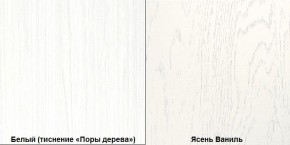 Комод в гостиную Ливерпуль (Белый/Ясень Ваниль) в Ялуторовске - yalutorovsk.ok-mebel.com | фото 3