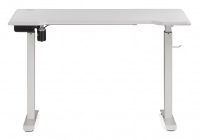 Компьютерный стол Маркос с механизмом подъема 120х75х75 белый / шагрень белая в Ялуторовске - yalutorovsk.ok-mebel.com | фото 2