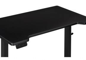 Компьютерный стол Маркос с механизмом подъема 120х75х75 черный /шагрень черная в Ялуторовске - yalutorovsk.ok-mebel.com | фото 3