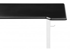 Компьютерный стол Маркос с механизмом подъема 140х80х75 черная шагрень / белый в Ялуторовске - yalutorovsk.ok-mebel.com | фото 8