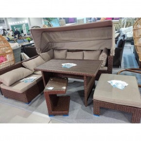 Комплект мебели с диваном AFM-320B-T320 Brown в Ялуторовске - yalutorovsk.ok-mebel.com | фото 2