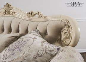 Комплект мягкой мебели Мона Лиза (крем) с раскладным механизмом в Ялуторовске - yalutorovsk.ok-mebel.com | фото 10