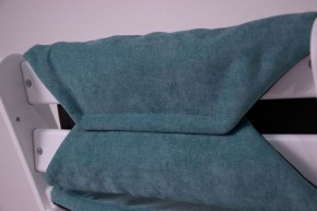 Комплект растущий стул и подушки Конёк Горбунёк Комфорт  (Бело-синий, Волна) в Ялуторовске - yalutorovsk.ok-mebel.com | фото 3