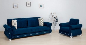 Комплект Роуз ТД 410 диван-кровать + кресло + комплект подушек в Ялуторовске - yalutorovsk.ok-mebel.com | фото