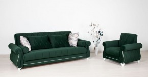 Комплект Роуз ТД 411 диван-кровать + кресло + комплект подушек в Ялуторовске - yalutorovsk.ok-mebel.com | фото