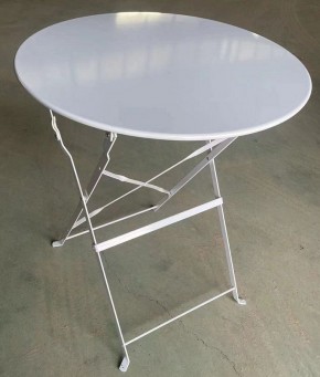 Комплект садовой мебели OTS-001R (стол + 2 стула) металл в Ялуторовске - yalutorovsk.ok-mebel.com | фото 4