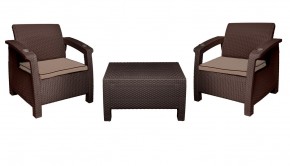 Комплект уличной мебели Yalta Premium Terrace Set (Ялта) шоколадый (+подушки под спину) в Ялуторовске - yalutorovsk.ok-mebel.com | фото 8