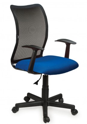 Кресло BRABIX "Spring MG-307", с подлокотниками, комбинированное синее/черное TW, 531404 в Ялуторовске - yalutorovsk.ok-mebel.com | фото 1