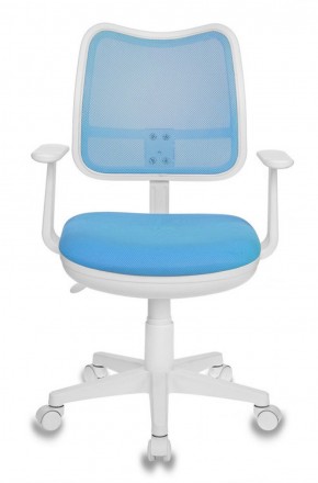 Кресло детское Бюрократ CH-W797/LB/TW-55 голубой в Ялуторовске - yalutorovsk.ok-mebel.com | фото 4