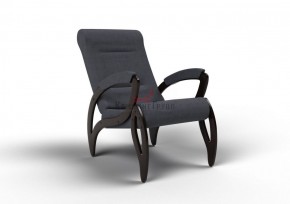Кресло для отдыха Зельден 20-Т-ГР (ткань/венге) ГРАФИТ в Ялуторовске - yalutorovsk.ok-mebel.com | фото 1
