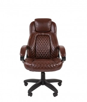 Кресло для руководителя  CHAIRMAN 432 (Экокожа коричневая) в Ялуторовске - yalutorovsk.ok-mebel.com | фото 2
