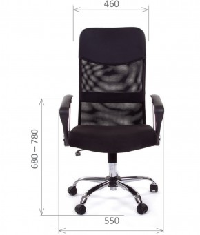 Кресло для руководителя CHAIRMAN 610 N (15-21 черный/сетка черный) в Ялуторовске - yalutorovsk.ok-mebel.com | фото 4