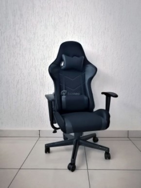 Кресло геймерское Barneo K-50 (черная сетка черные вставки) в Ялуторовске - yalutorovsk.ok-mebel.com | фото
