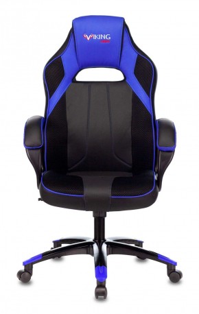 Кресло игровое Бюрократ VIKING 2 AERO BLUE черный/синий в Ялуторовске - yalutorovsk.ok-mebel.com | фото 2
