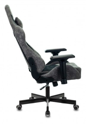 Кресло игровое Бюрократ VIKING 7 KNIGHT B FABRIC черный в Ялуторовске - yalutorovsk.ok-mebel.com | фото 2