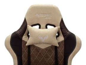 Кресло игровое Бюрократ VIKING 7 KNIGHT BR FABRIC коричневый/бежевый в Ялуторовске - yalutorovsk.ok-mebel.com | фото 6