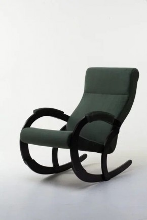 Кресло-качалка КОРСИКА 34-Т-AG (зеленый) в Ялуторовске - yalutorovsk.ok-mebel.com | фото