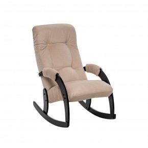Кресло-качалка Модель 67 Венге, ткань V 18 в Ялуторовске - yalutorovsk.ok-mebel.com | фото 2
