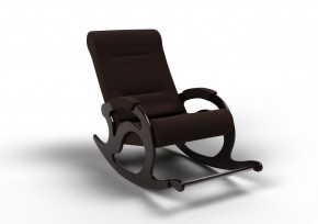 Кресло-качалка Тироль 12-Т-ГР (ткань/венге) ГРАФИТ в Ялуторовске - yalutorovsk.ok-mebel.com | фото 1