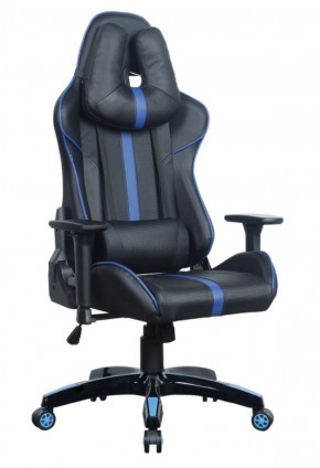Кресло компьютерное BRABIX "GT Carbon GM-120" (черное/синее) 531930 в Ялуторовске - yalutorovsk.ok-mebel.com | фото