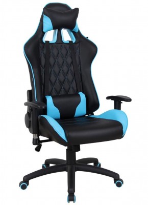 Кресло компьютерное BRABIX "GT Master GM-110" (черное/голубое) 531928 в Ялуторовске - yalutorovsk.ok-mebel.com | фото