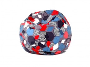 Кресло-мешок Мяч M (Geometry Slate) в Ялуторовске - yalutorovsk.ok-mebel.com | фото 1