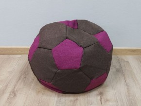 Кресло-мешок Мяч S (Savana Chocolate-Savana Berry) в Ялуторовске - yalutorovsk.ok-mebel.com | фото 1