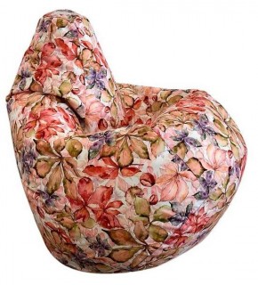 Кресло-мешок Цветы L в Ялуторовске - yalutorovsk.ok-mebel.com | фото 1