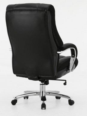 Кресло офисное BRABIX PREMIUM "Bomer HD-007" (рециклированная кожа, хром, черное) 531939 в Ялуторовске - yalutorovsk.ok-mebel.com | фото 4