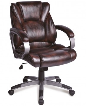 Кресло офисное BRABIX "Eldorado EX-504" (коричневое) 530875 в Ялуторовске - yalutorovsk.ok-mebel.com | фото 1