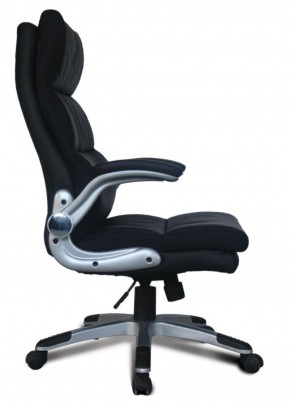 Кресло офисное BRABIX "Fregat EX-510" (рециклированная кожа, черное) 530863 в Ялуторовске - yalutorovsk.ok-mebel.com | фото 3
