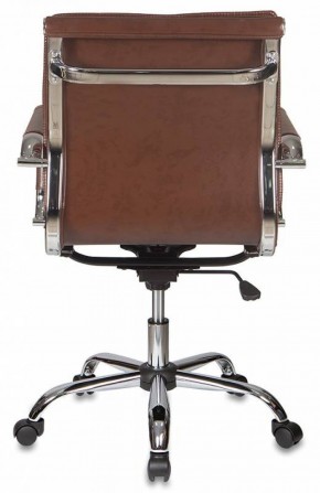 Кресло руководителя Бюрократ CH-993-LOW/BROWN коричневый в Ялуторовске - yalutorovsk.ok-mebel.com | фото 4