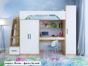 Кровать-чердак Тея + Шкаф-Пенал Тея в Ялуторовске - yalutorovsk.ok-mebel.com | фото 8