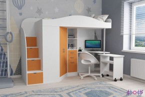 Кровать-чердак Юниор 4 (800*1900) в Ялуторовске - yalutorovsk.ok-mebel.com | фото 11