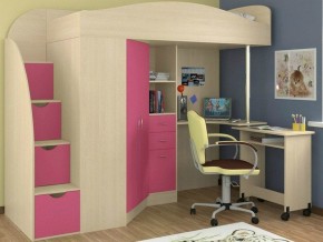 Кровать-чердак Юниор 4 (800*1900) в Ялуторовске - yalutorovsk.ok-mebel.com | фото 8