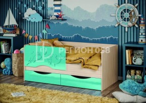 Кровать Дельфин-2 МДФ (фасад 3D) 1600 в Ялуторовске - yalutorovsk.ok-mebel.com | фото 8