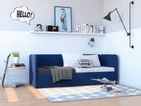 Кровать-диван Leonardo 160*70 (Синий) + боковина в Ялуторовске - yalutorovsk.ok-mebel.com | фото 5
